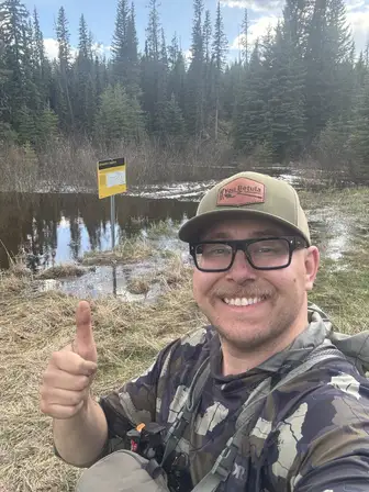 Job site, mosquito season